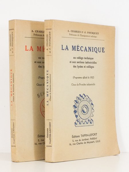 La Mécanique au collège technique et aux sections industrielles des …