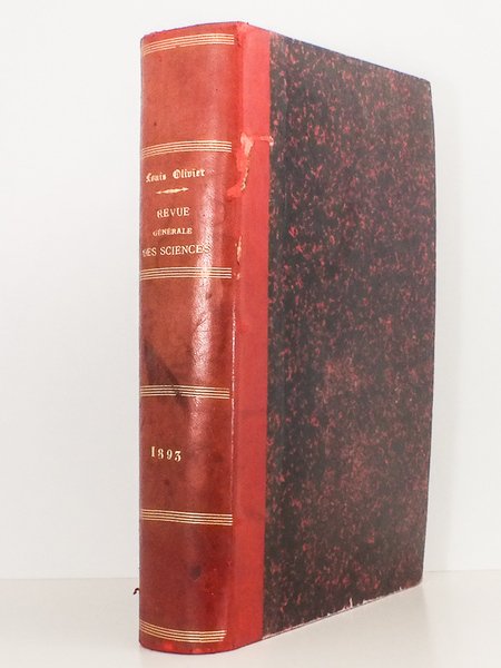 Revue Générale des Sciences Pures et Appliquées , Tome Quatrième …