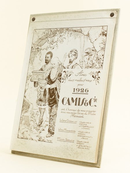 Calendrier 1926 Avec leurs Meilleurs Voeux pour 1926 Camis & … | Immagine principale
