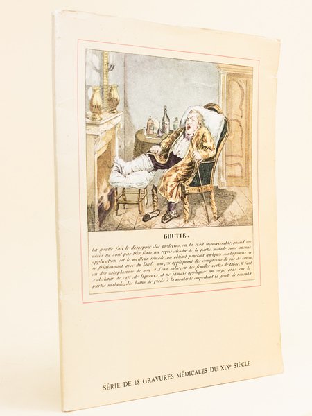 Série de 18 gravures médicales du XIXe siècle