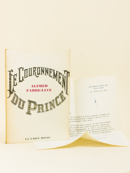 Le Couronnement du Prince [ Avec une L.S. de l'auteur …