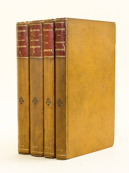 Oeuvres complètes de P. J. Béranger contenant les dix chansons … | Immagine principale