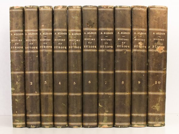 History of Europe from the commencement of the French Revolution …