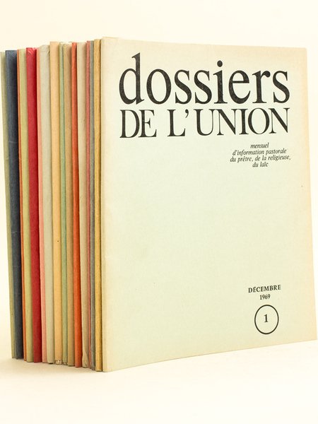 Dossiers de l'Union. Mensuel d'information pastorale du prêtre, de la …