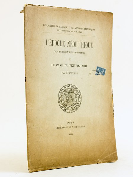 L'époque néolithique dans le bassin de la Charente et le …