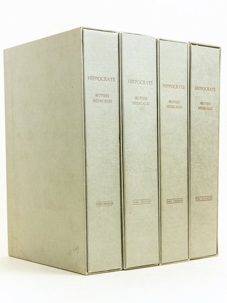Oeuvres Médicales (4 Tomes - Complet). D'après l'édition de Foës …