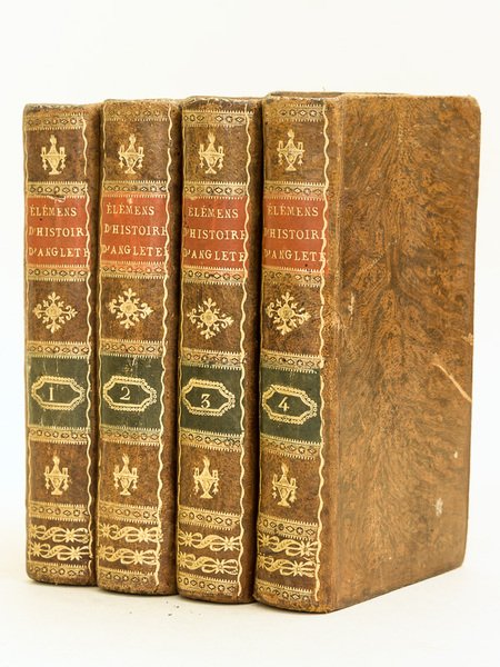 Elémens de l'Histoire d'Angleterre (4 Tomes - Complet) [ Eléments …