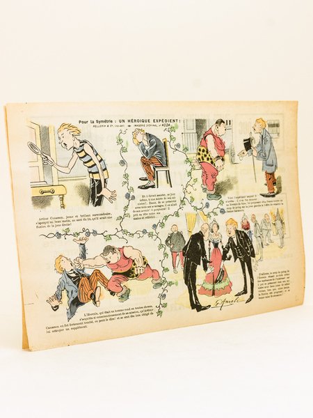 Pour la symétrie : Un héroïque expédient. Imagerie d'Epinal n° …