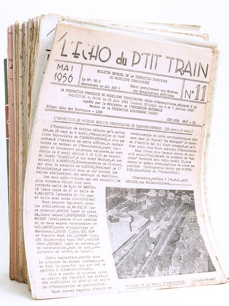 L'Echo du P'tit Train. Bulletin Mensuel de la Fédération Française …