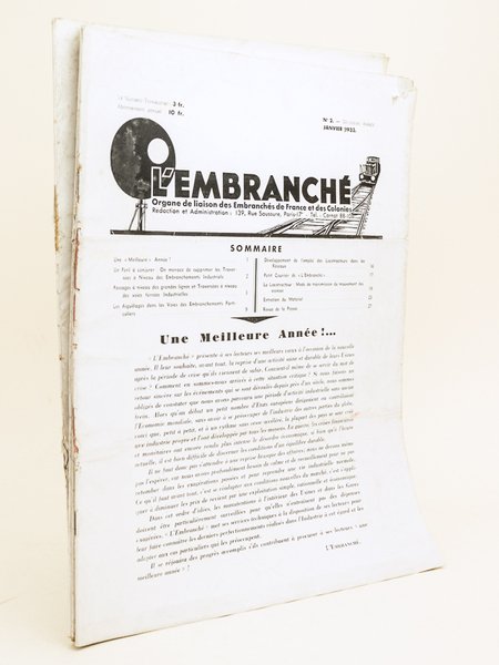 L'Embranché. Organe de liaison des Embranchés de France et des …