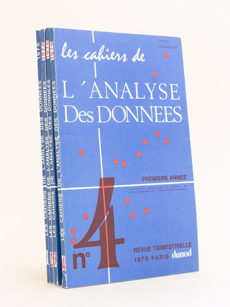 Les cahiers de l'analyse des données. Première Année Complète (4 …
