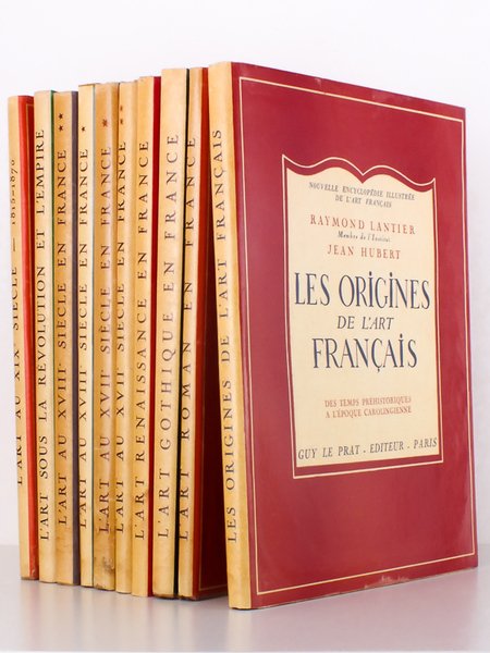 Nouvelle encyclopédie illustrée de l'art français (10 tomes, complet) : …