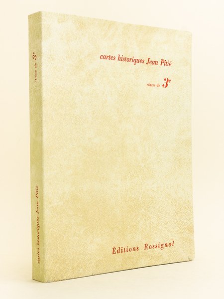 Cartes Historiques Jean Pitié. Classe de 3e [ Lot de …