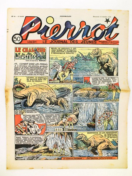 Pierrot. Le Journal des Jeunes [ Lot de Années 1937-1938 …