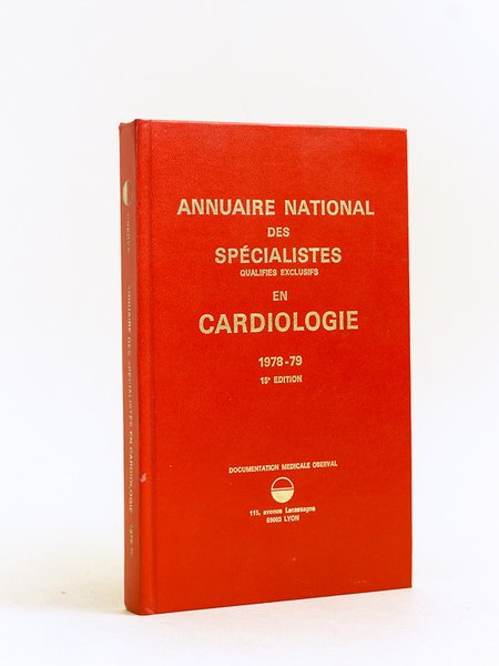 Annuaire National des Spécialistes qualifiés exclusifs en cardiologie 1978-79 | Immagine Gallery 1
