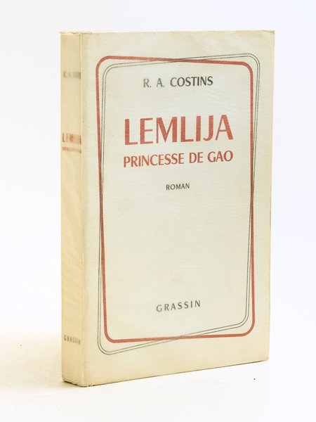 Lemlija Princesse de Gao [ Livre dédicacé par l'auteur ]