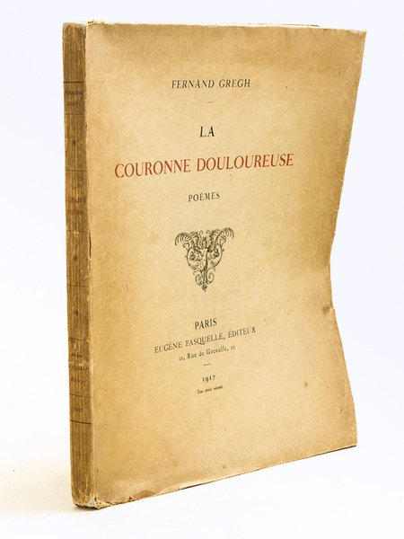La Couronne douloureuse. Poèmes [ Edition originale - Livre dédicacé …
