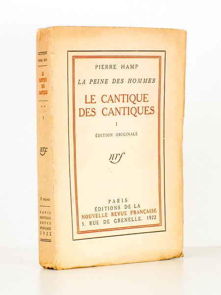 Le Cantique des Cantiques 1. ( La peine des hommes …
