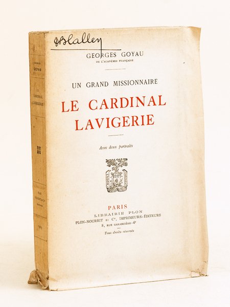 Un grand missionnaire : le Cardinal Lavigerie [ Edition originale …