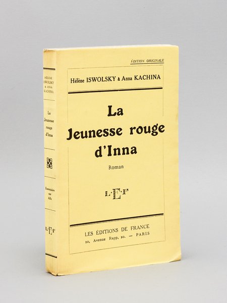 La Jeunesse rouge d'Inna [ Edition originale - Livres signés …