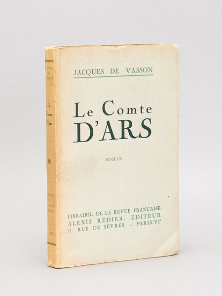 Le Comte d'Ars. Roman