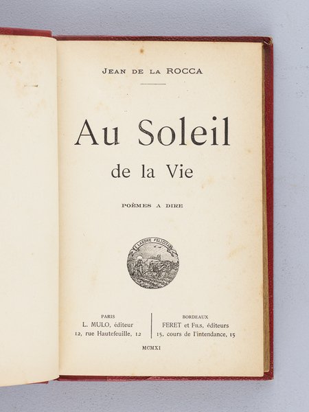 Au Soleil de la Vie. Poèmes à Dire. [ Edition …