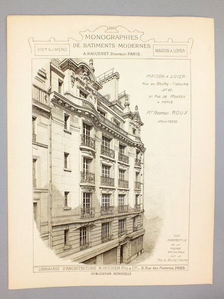 Monographies de Bâtiments Modernes - 272e numéro : Maison à …