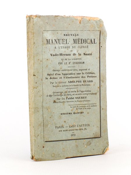 Nouveau manuel médical à l'usage du clergé, ou Vade-Mecum de …