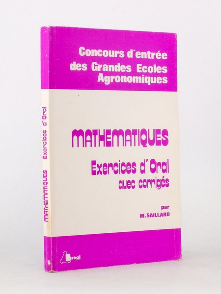 Mathématiques, exercices d'Oral avec corrigés ( Concours d'entrée des Grandes … | Immagine Gallery 1