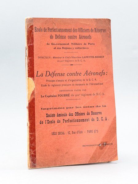 La Défense contre Aéronefs : Principes d'emploi et d'organisation de …