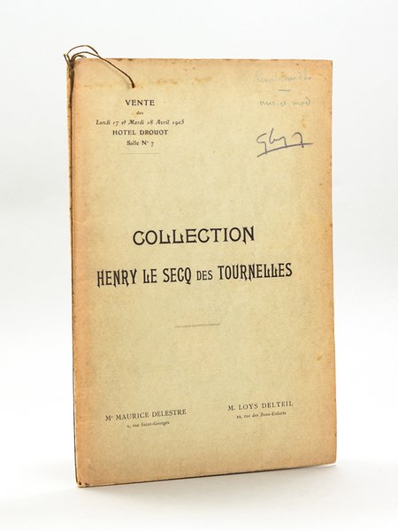 Collection Henry Le Secq des Tournelles. I : Catalogue de … | Immagine Gallery 1
