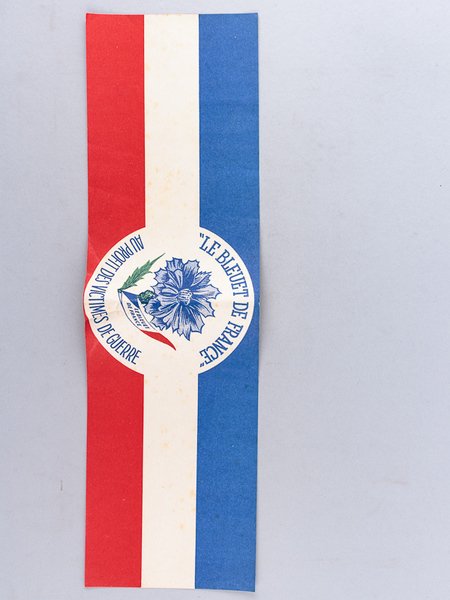 Le Bleuet de France Au profit des victimes de Guerre