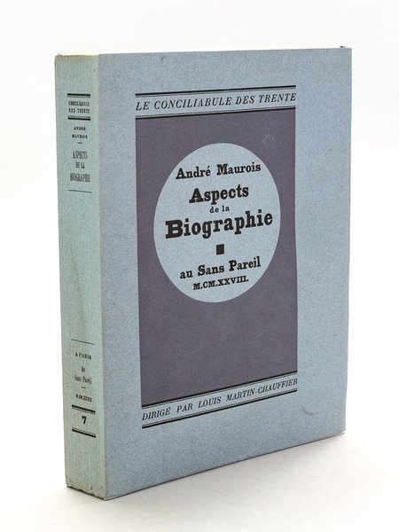 Aspects de la Biographie [ Edition originale - Livre dédicacé …