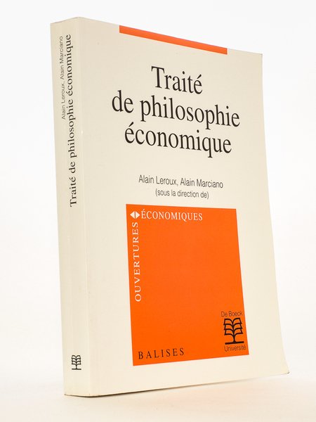 Traité de philosophie économique