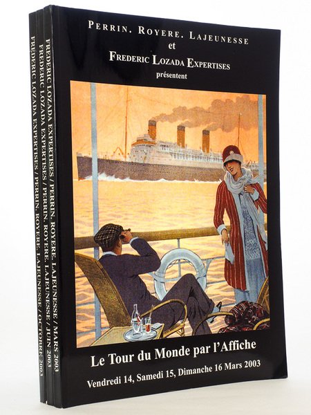 Le Tour du Monde par l'Affiche (lot des 3 catalogues …