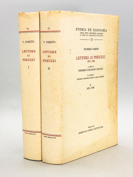 Lettere ai Peruzzi 1872-1900 (2 Tomes - Complet) Vol. I …