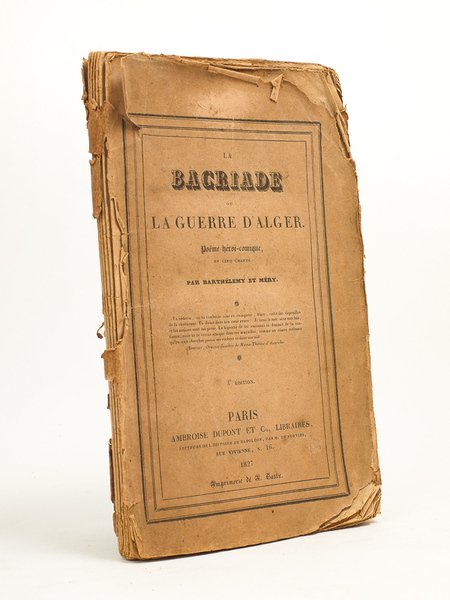 La Bactriade , ou la Guerre d'Alger , poëme héroï-comique …