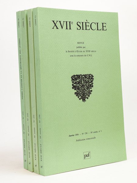 XVIIe siècle , Bulletin de la " Société d'Etude du …