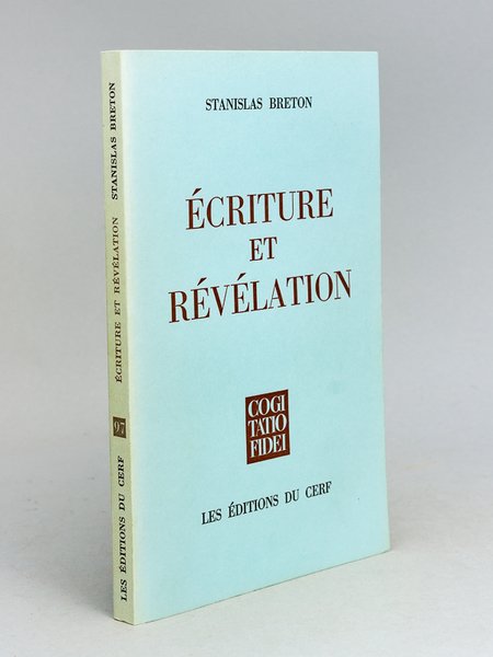 Ecriture et Révélation