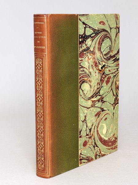 Lettres grecques de Madame Chénier, précédées d'une Etude sur sa …