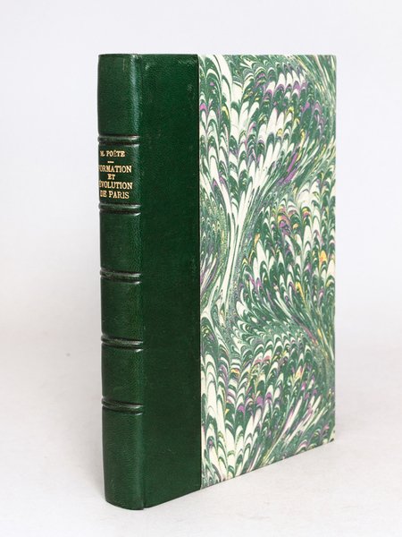 Formation et Evolution de Paris [ Edition originale - Livre … | Immagine principale