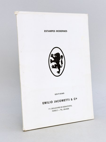 Estampes modernes. Editions Emilio Jacometti & Co [ Catalogue Printemps … | Immagine principale