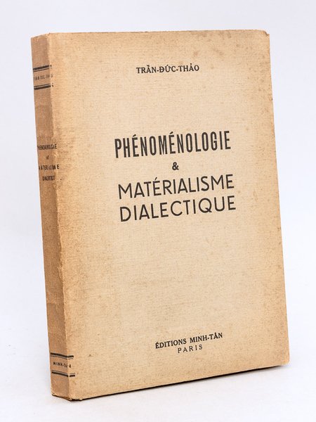 Phénoménologie & Matérialisme Dialectique [ Edition originale ]