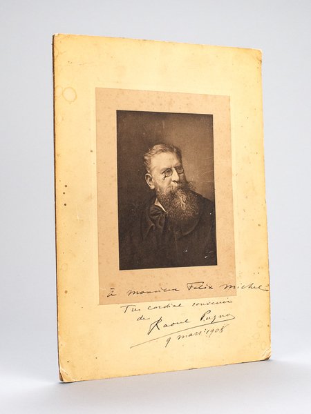 Portrait de Raoul Pugno avec dédicace autographe : "A Monsieur … | Immagine principale