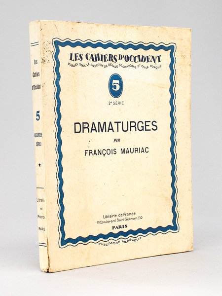 Dramaturges [ Edition originale ]