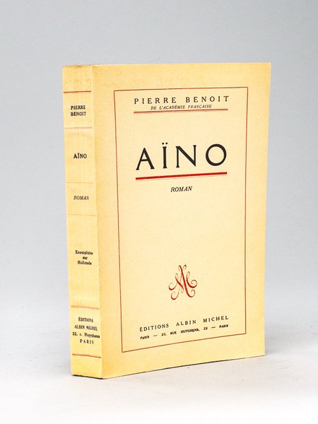 Aïno [ Exemplaire sur Hollande avec envoi autographe de l'auteur … | Immagine principale
