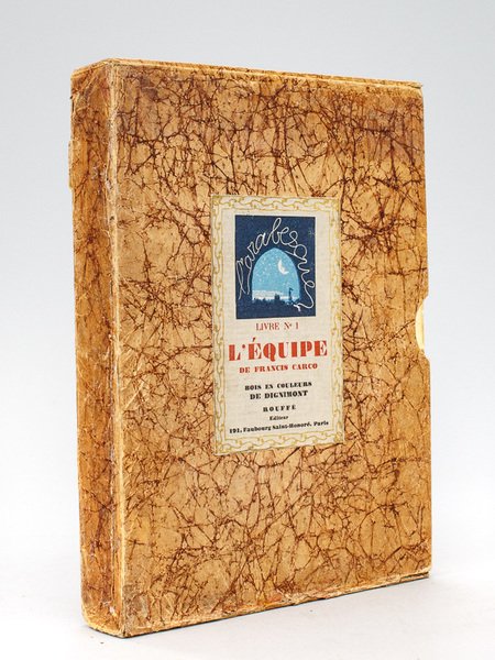 L'Equipe. Roman de Francis Carco [ Exemplaire sur Hollande ] | Immagine principale