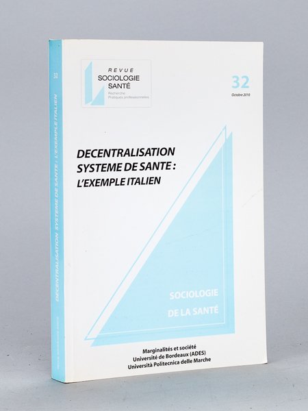 Décentralisation, Système de Santé : l'exemple italien [ Revue Sociologie … | Immagine principale
