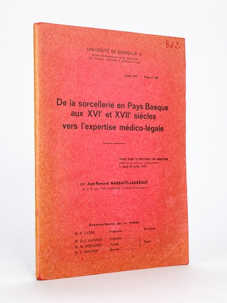 De la sorcellerie en Pays Basque aux XVIe et XVIIe … | Immagine principale