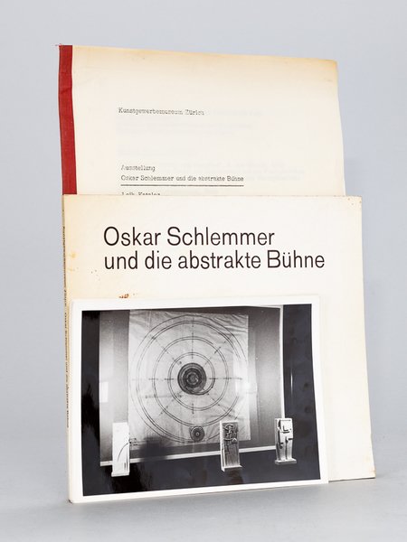 Ausstellung Oskar Schlemmer und die abstrakte Bühne. Leih-Katalog. Kunstgewerbemuseum Zürich …